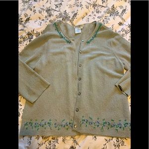 Vintage beaded cardigan